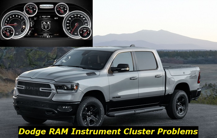 dodge ram instrument cluter issues